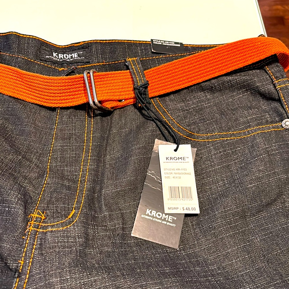 Men’s Jeans NWT Urban Fashion Bootcut 40 x 32